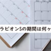 ブラビオンSの期間は何ヶ月