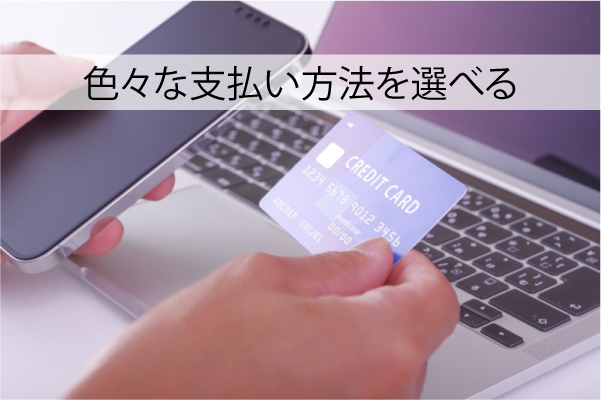 ブラビオンSの公式サイトは支払い方法を選べる